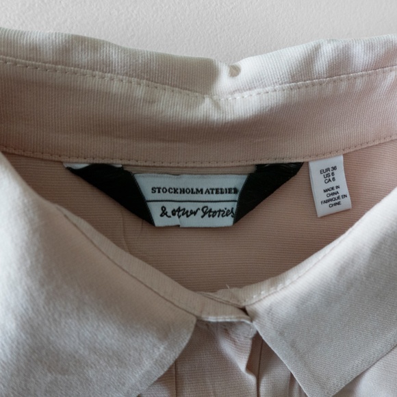 Short Sleeve Shirt Dress - Picture 5 of 9